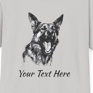 Gib Laut, Sketch, Speak, Bark, German Shepherd Shirt, IGP, PSA, GSD, Schutzhund, Mondio, Bit Sports, Dog Sports, Working line, Graphic