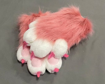 Fursuit Hand Paws Colorful Hand Paws, Fursuit Gloves Furry Paw