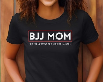 BJJ Mom brasilianisches Jiu-Jitsu Shirt, lustiges Jiu-Jitsu T-Shirt für Mama, BJJ T-Shirt, BJJ Geschenk, Jiu-Jitsu Geschenk, Kampfkunst Geschenk