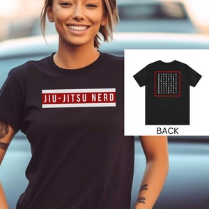 Brazilian Jiu-Jitsu Shirt, Jiu-Jitsu Nerd Tee, BJJ T-Shirt, BJJ Gift, Jiu-Jitsu Gift, Martial Arts Gift, Unisex Tee