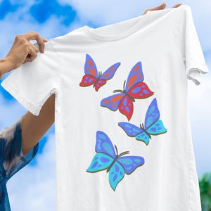 Butterfly Shirt Boho Tee For Her Gift For Butterfly Lover Insect Tee Shirt Gardening Gift For Wife Butterfly Gift For Mom Insect Lover Gift