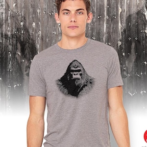 Classic Bigfoot T-Shirt: Bold Sasquatch Face Tee