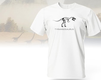 T-Rex Dinosaur Shirt: Jurassic Tyrannosaurus Outline Tee