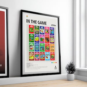 Impresión de portada de Atari 2600: videojuegos retro de los 80 (descarga digital)