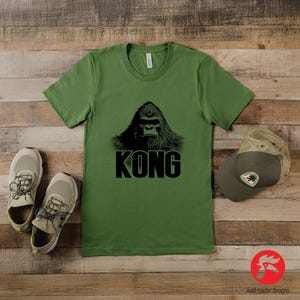 Versatile King Kong apparel with a striking gorilla design. Ideal for casual outfits, themed events, or as a thoughtful gift for movie and jungle enthusiasts.