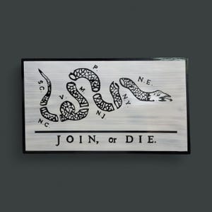 Mach mit oder sterbe – 40 cm lange Holzfahne