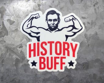 History Buff Sticker