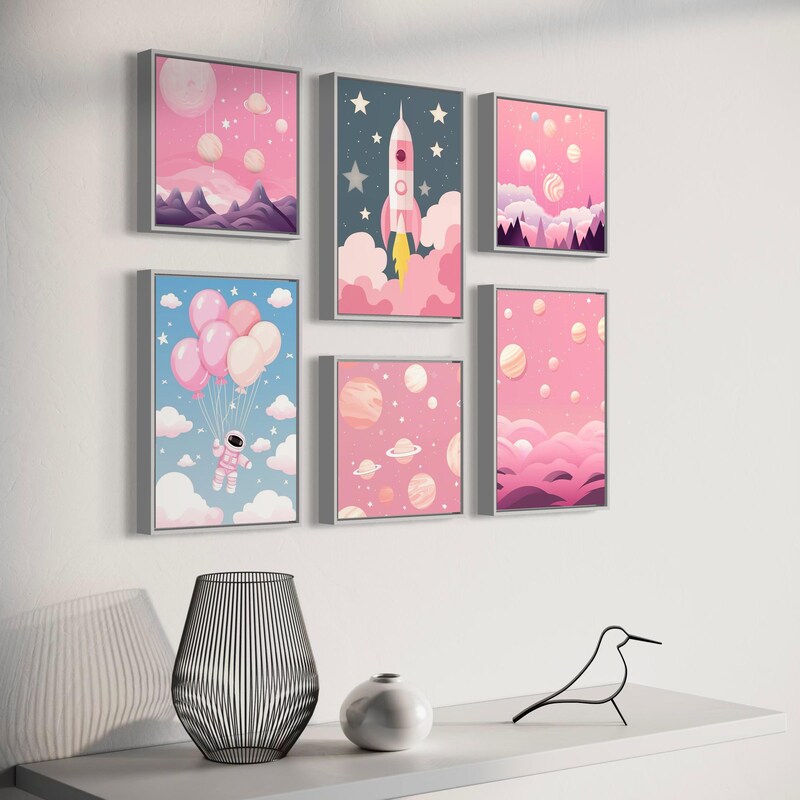 Space Room Girl Etsy