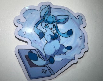 Pegatina de vinilo Glaceon DS
