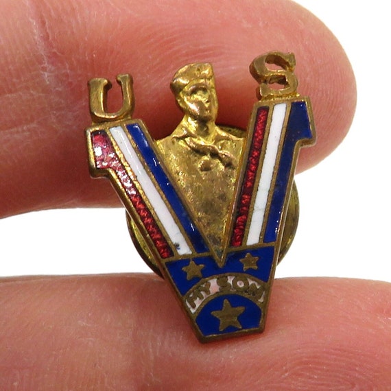 WWII "My Son" In Service Lapel Pin