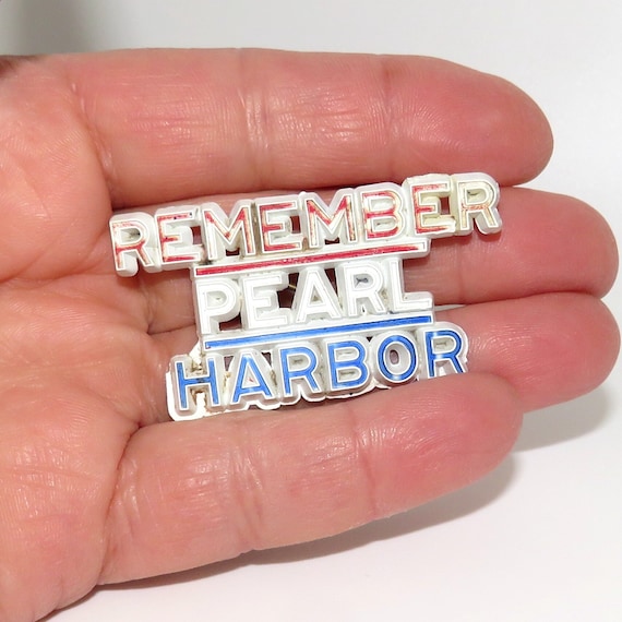 WWII Homefront Remember Pearl Harbor Pin