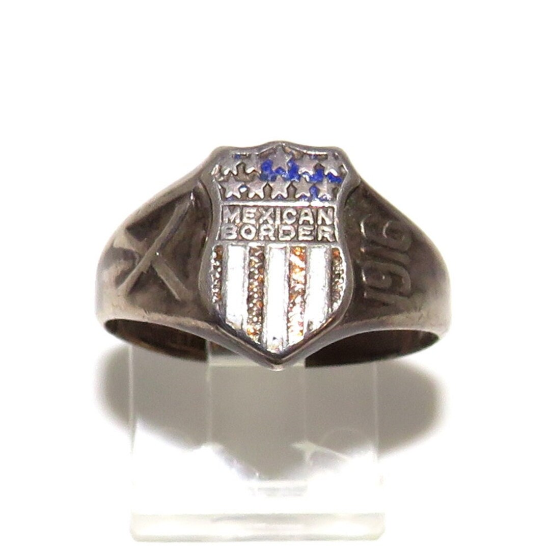 Sterling 1916 Mexican Border Wars Army Service Ring - Etsy