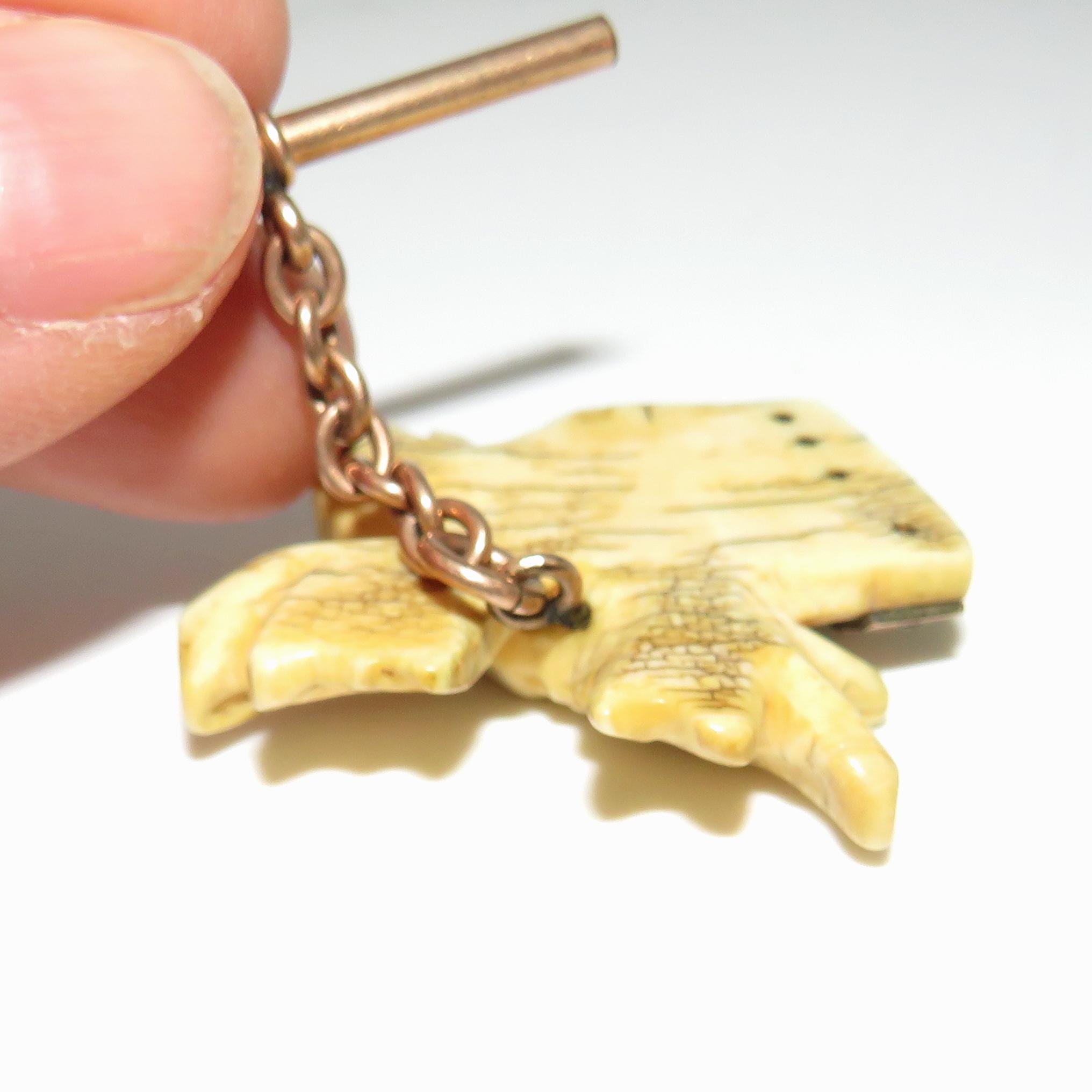Victorian Carved Loyal Order of Moose Watch Fob - Etsy