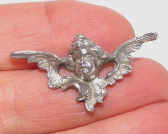 Kerr Sterling Art Nouveau Cupid Pin