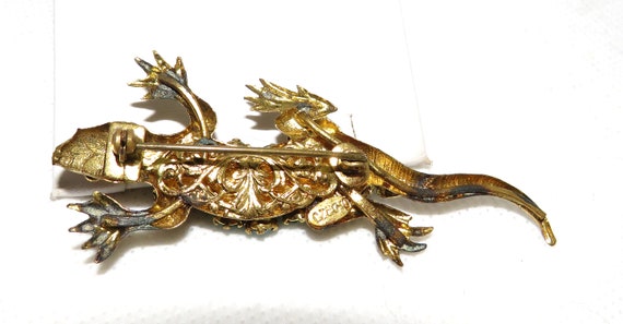 Czeckoslovakia Lizard Pin - image 3