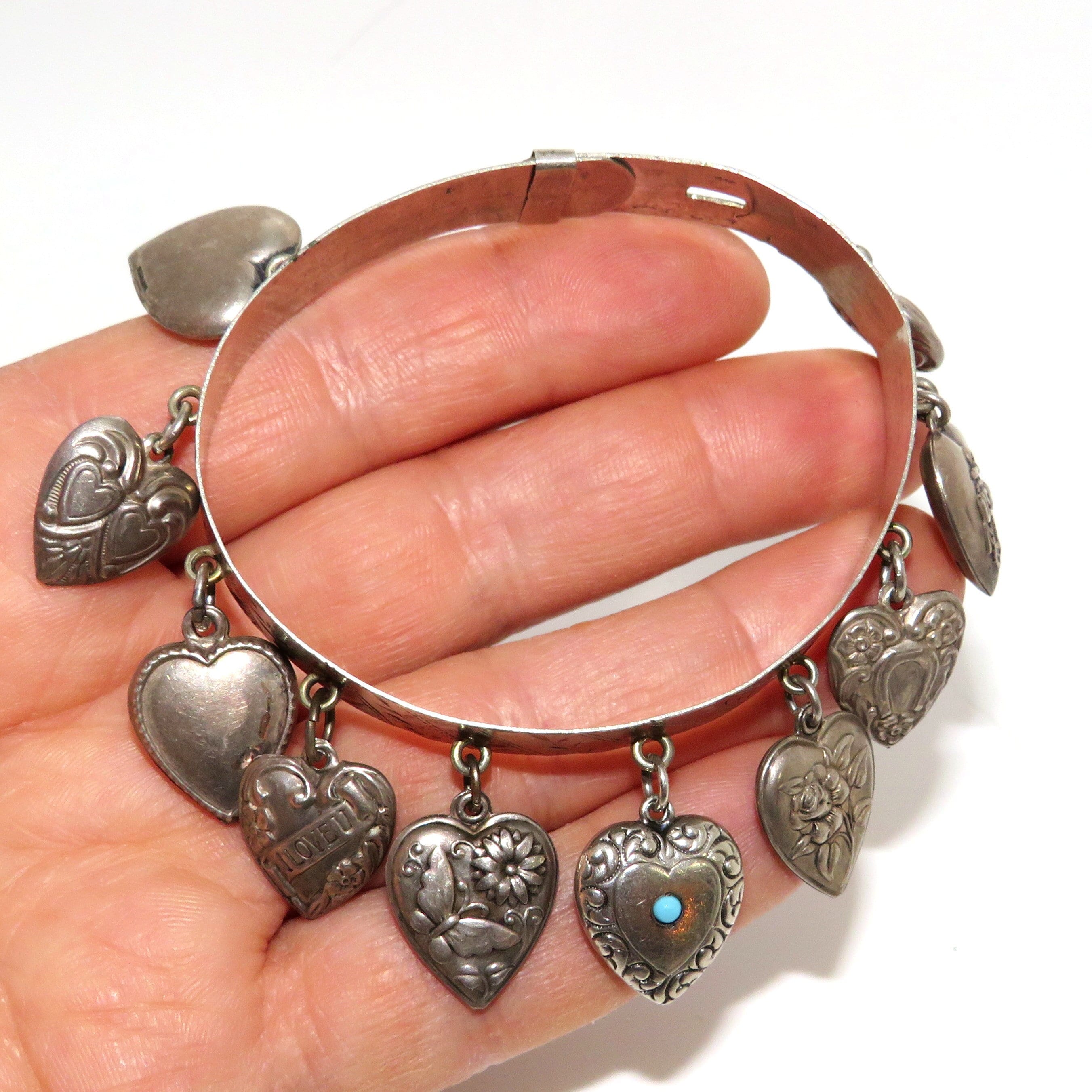 Vintage Puffy Heart - Etsy
