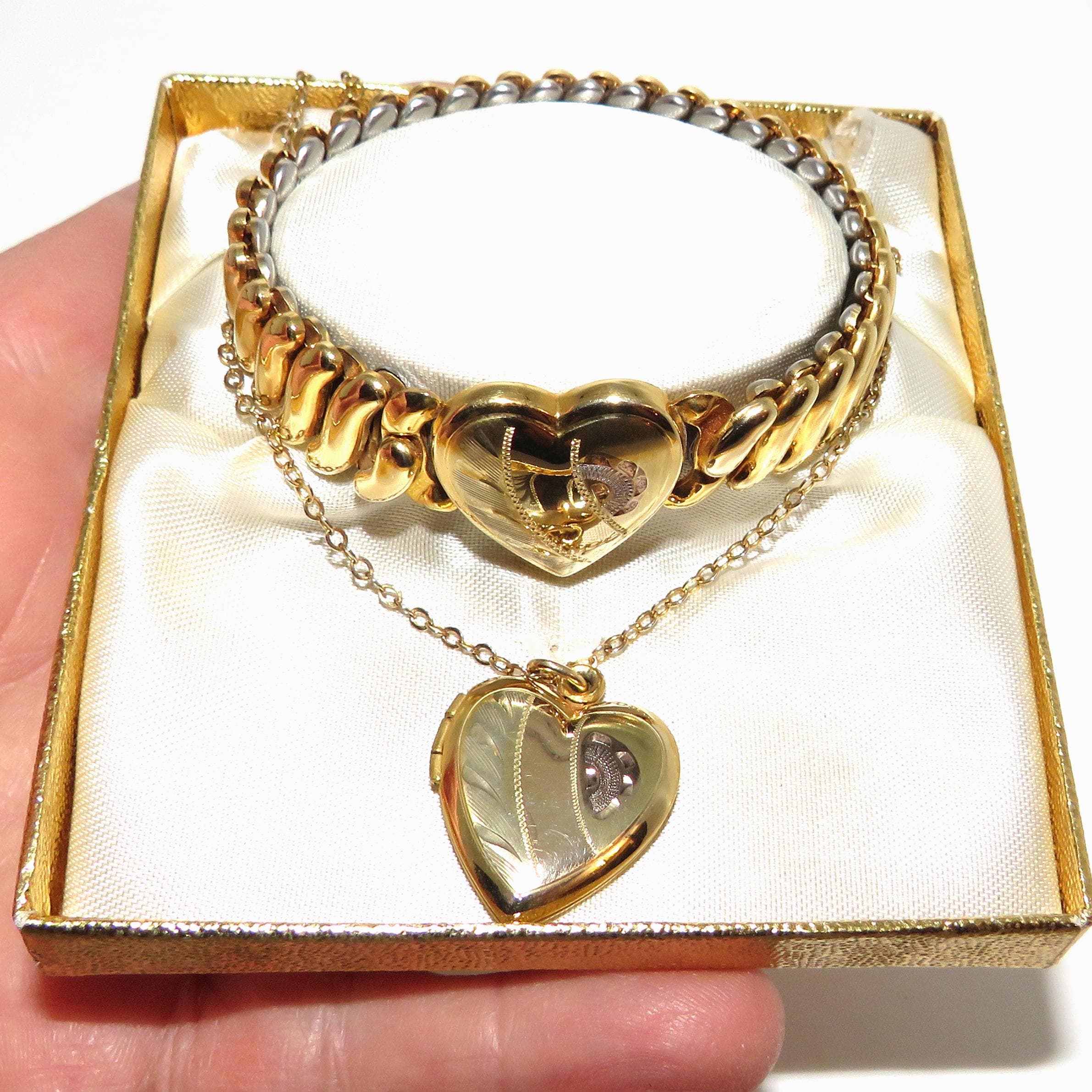 1940s Sweetheart Necklace - Etsy