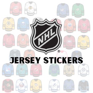 Stickers maillot LNH pour bouteille d'eau, ordinateur portable, étui pour téléphone et plus