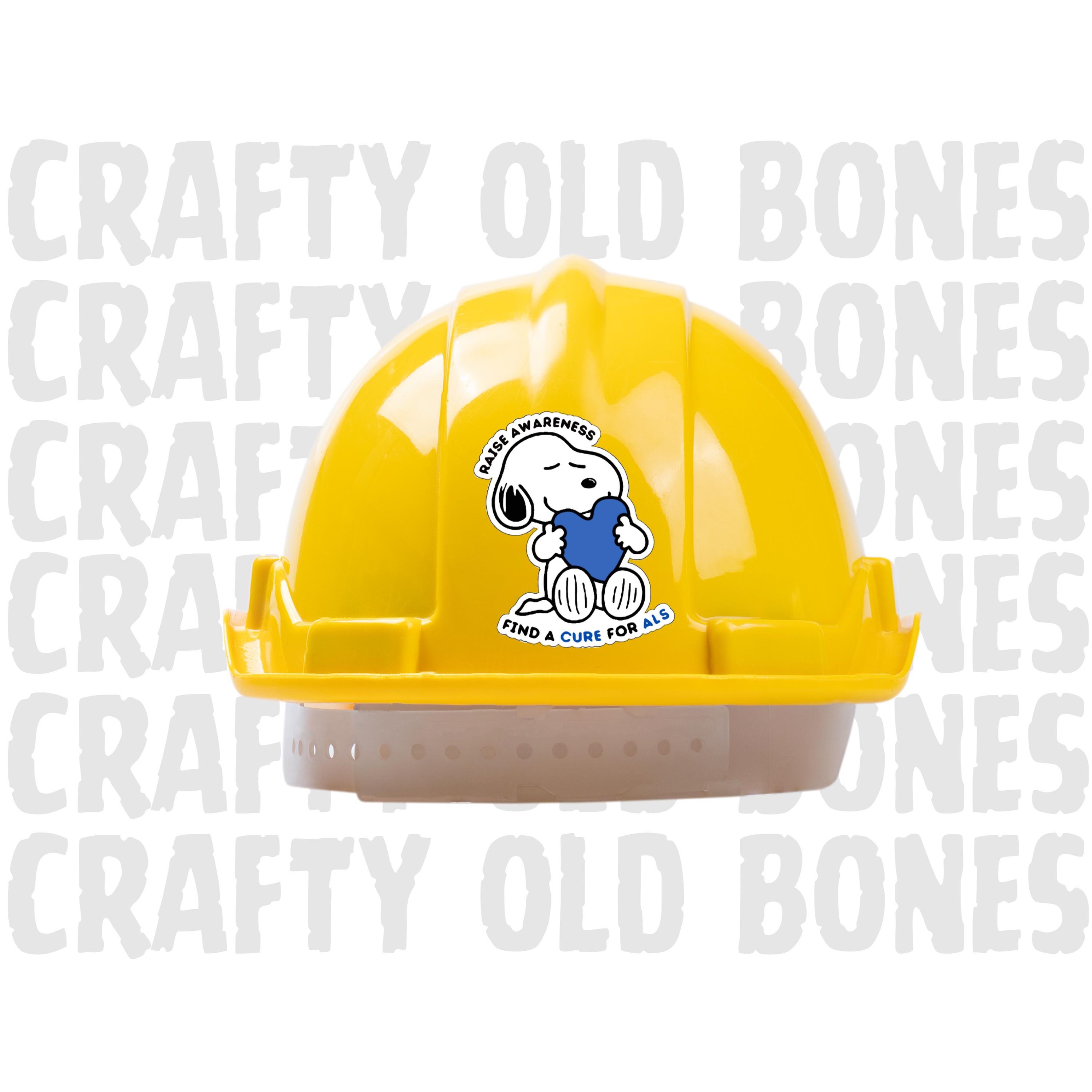 Snoopy ALS Awareness Sticker | Lou Gehrig's Disease | Peanuts Stickers ...