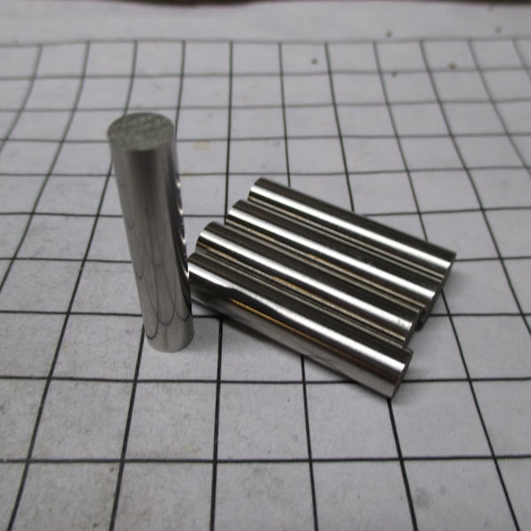 16.2g+ 99.95% Machined Tungsten Metal Rod Element Sample For Element Collection