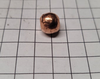 11g+ 99.99% Copper Metal Ball Element Sample For Element Collection