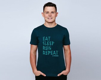 Men's Run Slogan Tee