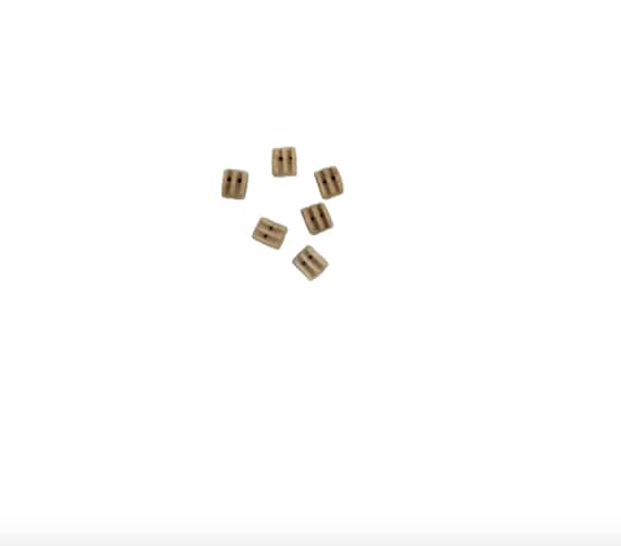 Ship Model, Blocks, Walnut, Double, 6mm, 20 Pack