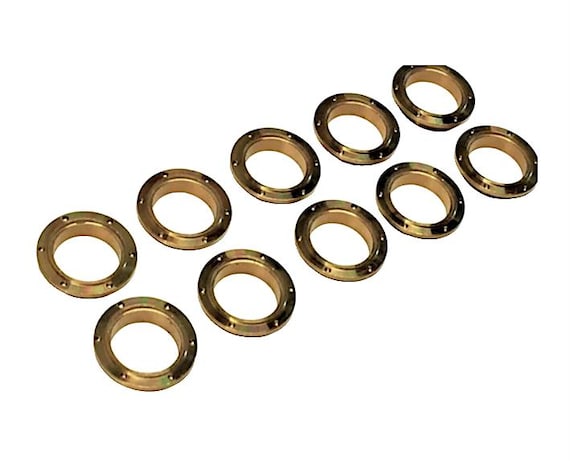 Ship Model Nautical Portholes, 8mm, Brass