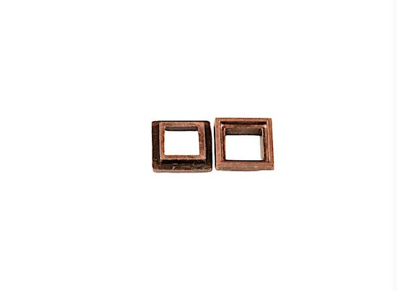 Ship Model, Gun Port Frame, Bronze,  13mm Inside Dimension