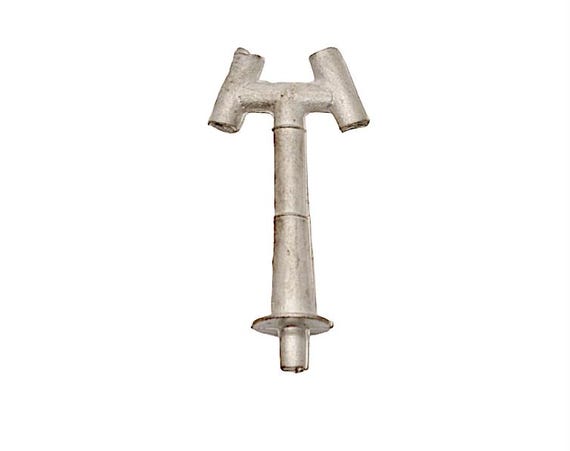 Ship Model Galley Stack,  Pewter, 33mm