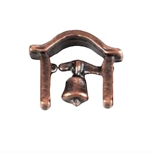 船の模型 ブロンズ鐘楼（鐘付き） - 10 mm