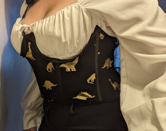 Dinosaur Underbust Corset