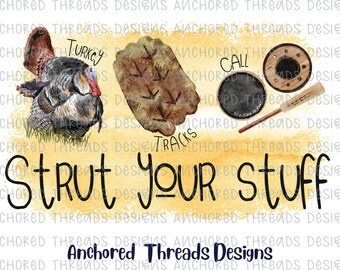 Turkey Hunting Trio DIGITAL DOWNLOAD - Hunting Shirt Design - Gone Hunting PNG - Kids Hunting shirt- Turkey Hunt - Trio Design