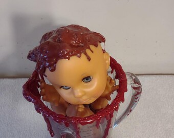 OOAK Blender Baby Horror Art/Halloween Prop