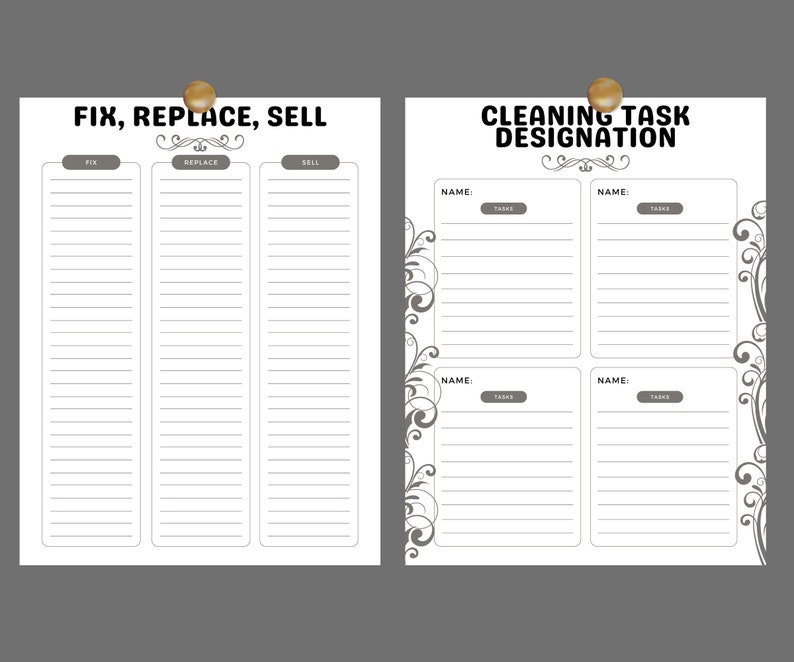 Declutter Planner Declutter Checklist Declutter Printable Etsy declutter-planner-declutter-checklist-declutter-printable-etsy