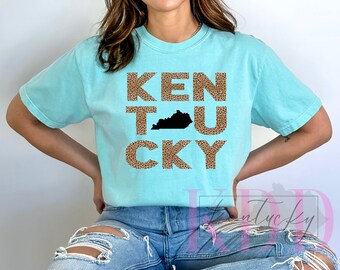 Kentucky, KY, Cheetah, PNG Design, Digital Download, Dtf, Sublimation