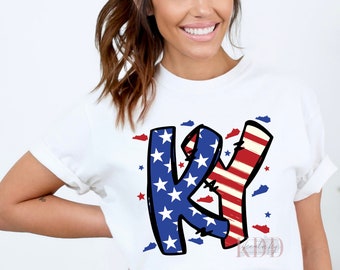 Kentucky Stars and Stripes, PNG, Projekt PNG, Pobieranie cyfrowe, DTF