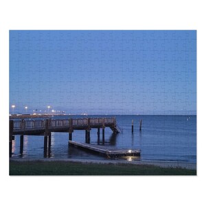Pier at Night Jigsaw Puzzle (30, 110, 252, 500,1000-Piece)