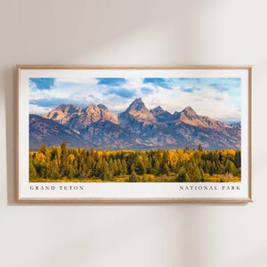 Grand Teton Nationalpark Rahmen TV Kunst, Grand Teton Fotografie, Samsung TV Kunst, Nationalpark Dekor, Reise Tv Kunst, Grand Teton Tv Kunst
