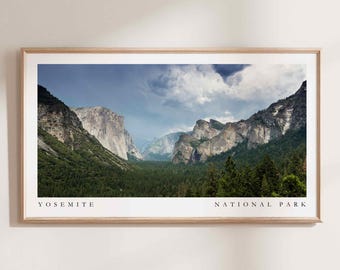 Yosemite National Park Frame TV Art, Landscape Photography (Digital Download)