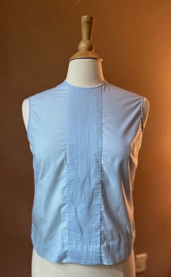 50s Blue Top