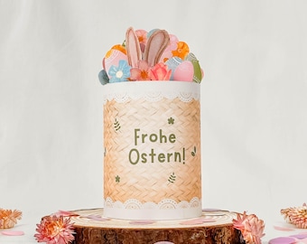 Ostern Duplo Banderole Druckvorlage: Vorlage zum Ausdrucken, Kleinigkeit für Ostern
