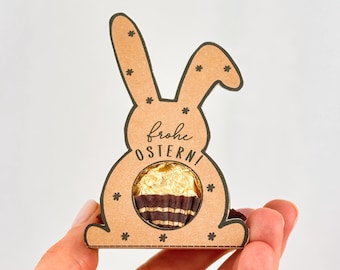 Ostern Vorlage | Osterhase Verpackung DIY | Schoko Geschenk | D29