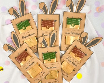 Merci Schokolade DIY Verpackung | Ostern Vorlagen | Geschenk | D26