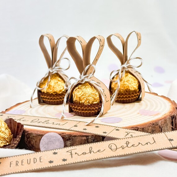 Ostern Vorlage | Ferrero Verpackung DIY | Schoko Geschenk | D32