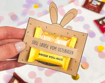 Ritter Sport DIY Verpackung | Ostern Vorlagen | Geschenk | D25