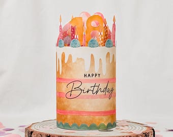 Geburtstag Duplo Banderole – Druckvorlage zum Ausdrucken, tolles DIY-Geschenk