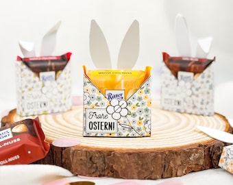 Ritter Sport DIY Verpackung | Ostern Vorlagen | Geschenk | D30