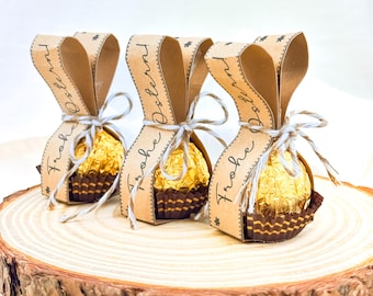 Ostern Vorlage | Ferrero Verpackung DIY | Schoko Geschenk | D32