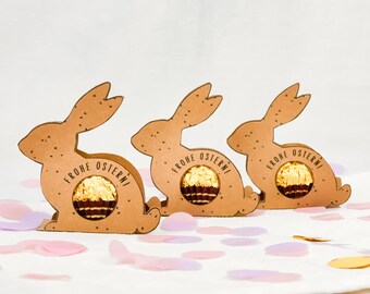 Osterhase Verpackung DIY | Ostern Vorlage | Schoko Geschenk | D28